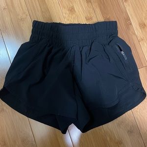 Black lululemon shorts Size 2